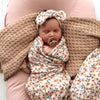 Spring Floral | Organic Muslin Wrap