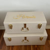 Personalised Deluxe Orthodox Christening Gift Pack – Metal Keepsake Trunk Box by BabyBoo Prints