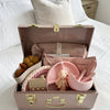 Custom gift trunk small size for newborn, filled with baby essentials and personalised items - Babyboo prints