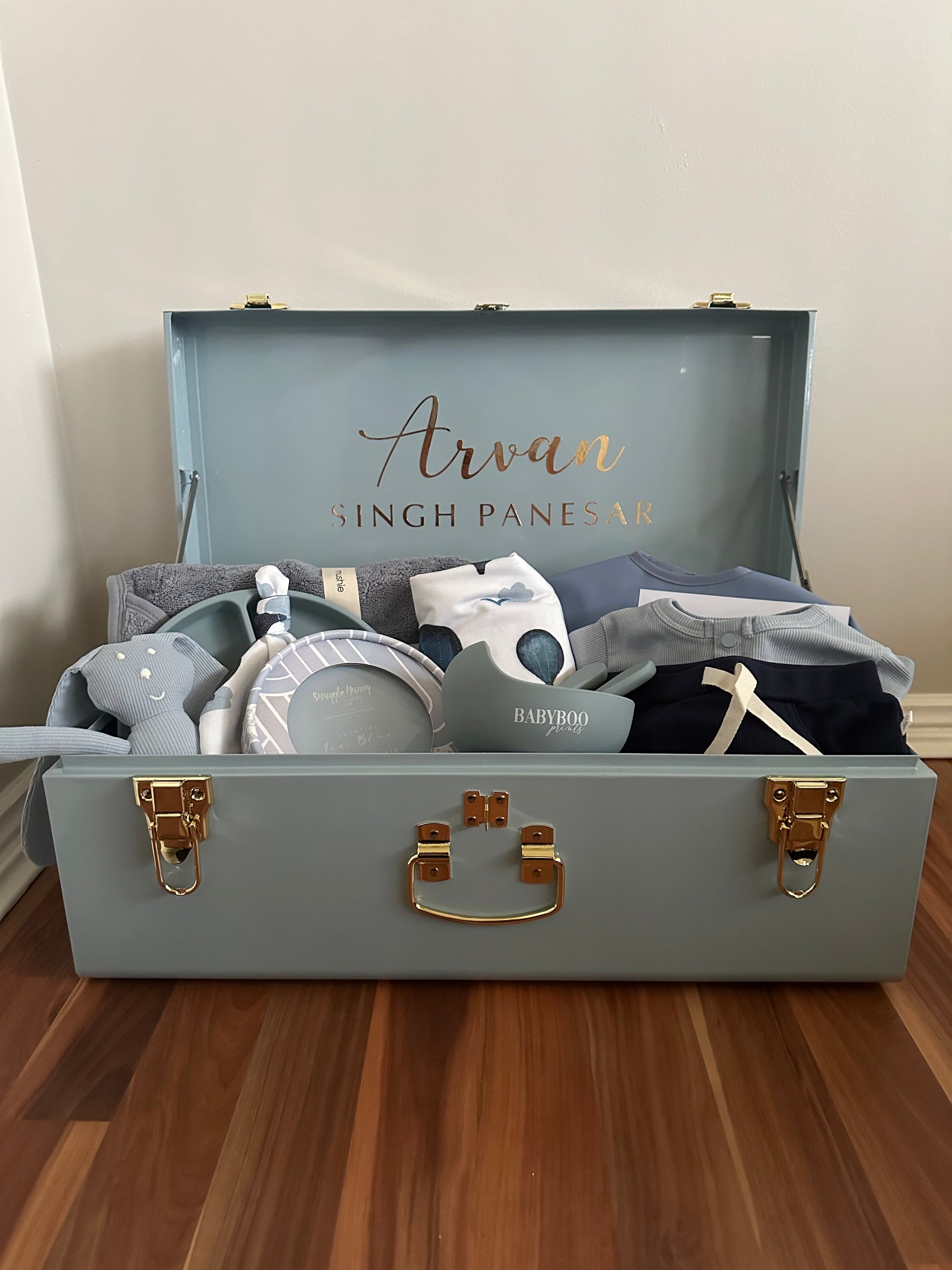 Baby Trunks Box Regular Trunk Personalised Gift Packs | Babyboo Prints – BabyBoo Prints