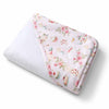 Alice’s Tea Party Organic Hooded Baby Towel - BabyBoo Prints