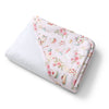 Alice’s Tea Party Organic Hooded Baby Towel - BabyBoo Prints