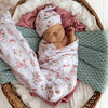 Alice’s Tea Party Organic Muslin Wrap - BabyBoo Prints