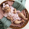Alice’s Tea Party Short Sleeve Organic Dress - BabyBoo Prints