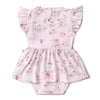 Alice’s Tea Party Short Sleeve Organic Dress - BabyBoo Prints