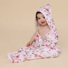 Birds & Blooms Organic Hooded Baby Towel - BabyBoo Prints