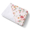 Birds & Blooms Organic Hooded Baby Towel - BabyBoo Prints