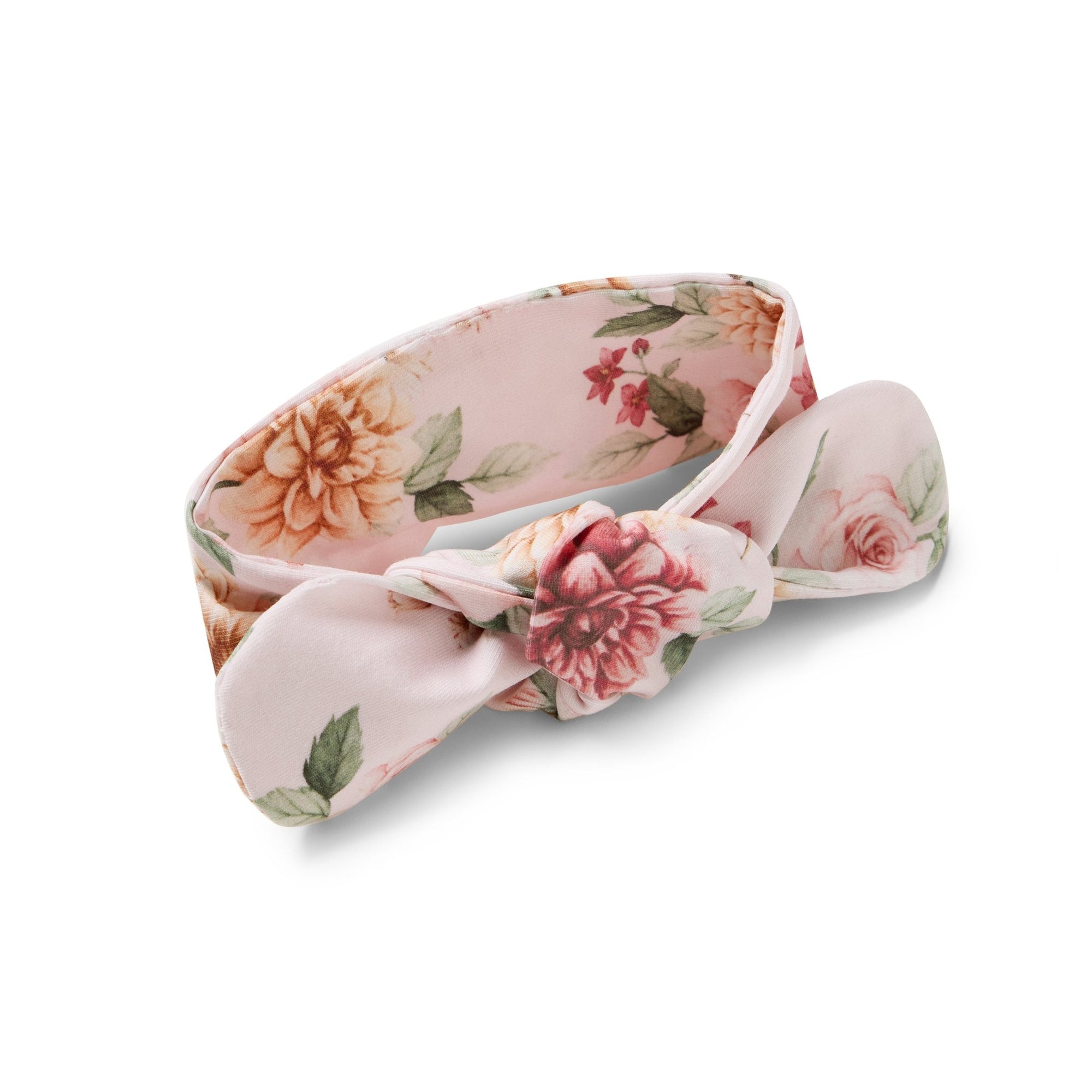 Birds & Blooms Organic Topknot - BabyBoo Prints