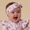 Birds & Blooms Organic Topknot - BabyBoo Prints