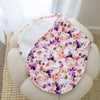 Blushing Beauty organic cotton burp cloth by BabyBoo Prints