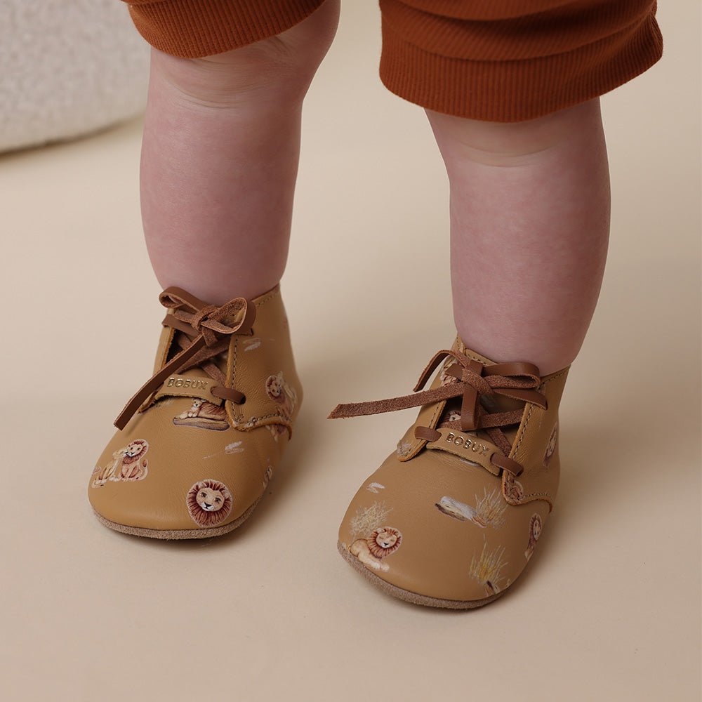 Bobux X Snuggle Hunny Shoes - Roar - BabyBoo Prints