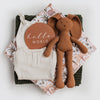 Bronze - Snuggle Bunny Baby Comforter - BabyBoo Prints