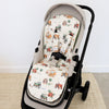 Diggers & Tractors pram liner and strap cover set by BabyBoo Prints