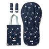 Milky Way pram liner and strap cover set by BabyBoo Prints