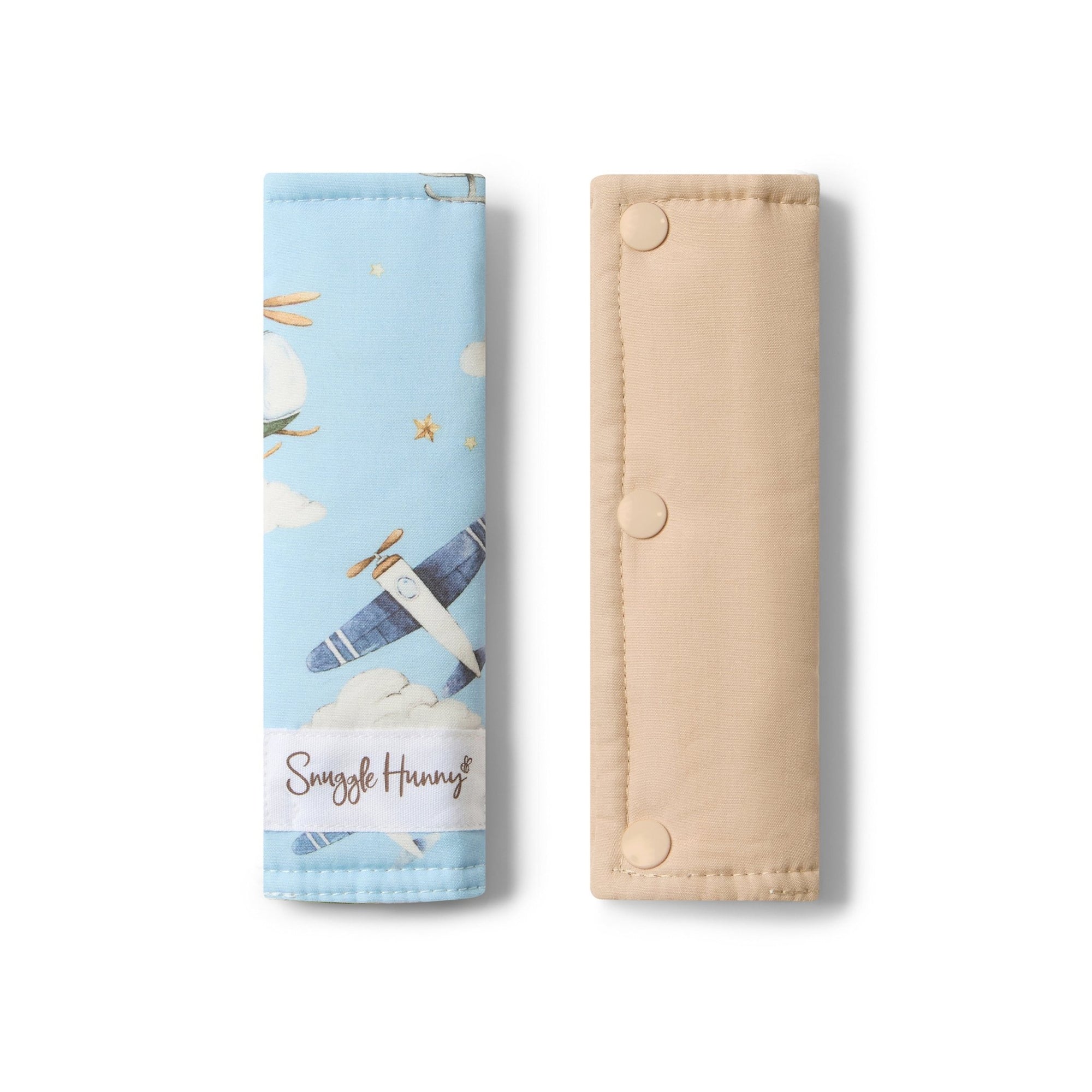 Taking Flight pram liner and strap cover set by BabyBoo Prints