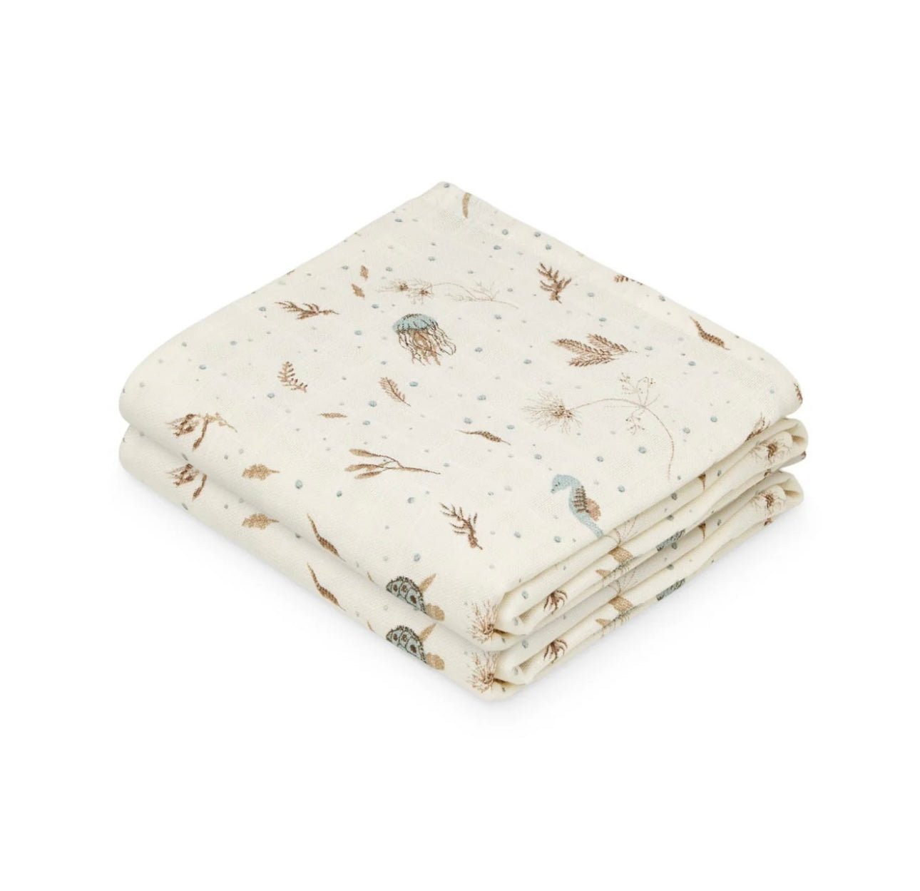 Cam Cam Copenhagen 2 Pack Muslin Cloth - BabyBoo Prints