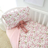 Cherry Blossom organic cotton cot comforter by BabyBoo Prints