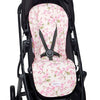 Cherry Blossom organic universal pram liner by BabyBoo Prints
