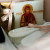 Personalised Deluxe Orthodox Christening Gift Pack – Metal Keepsake Trunk Box by BabyBoo Prints