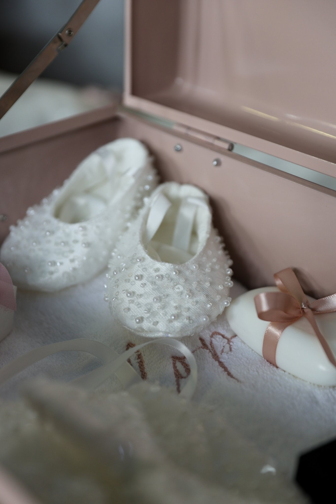Personalised Deluxe Orthodox Christening Gift Pack – Metal Keepsake Trunk Box by BabyBoo Prints
