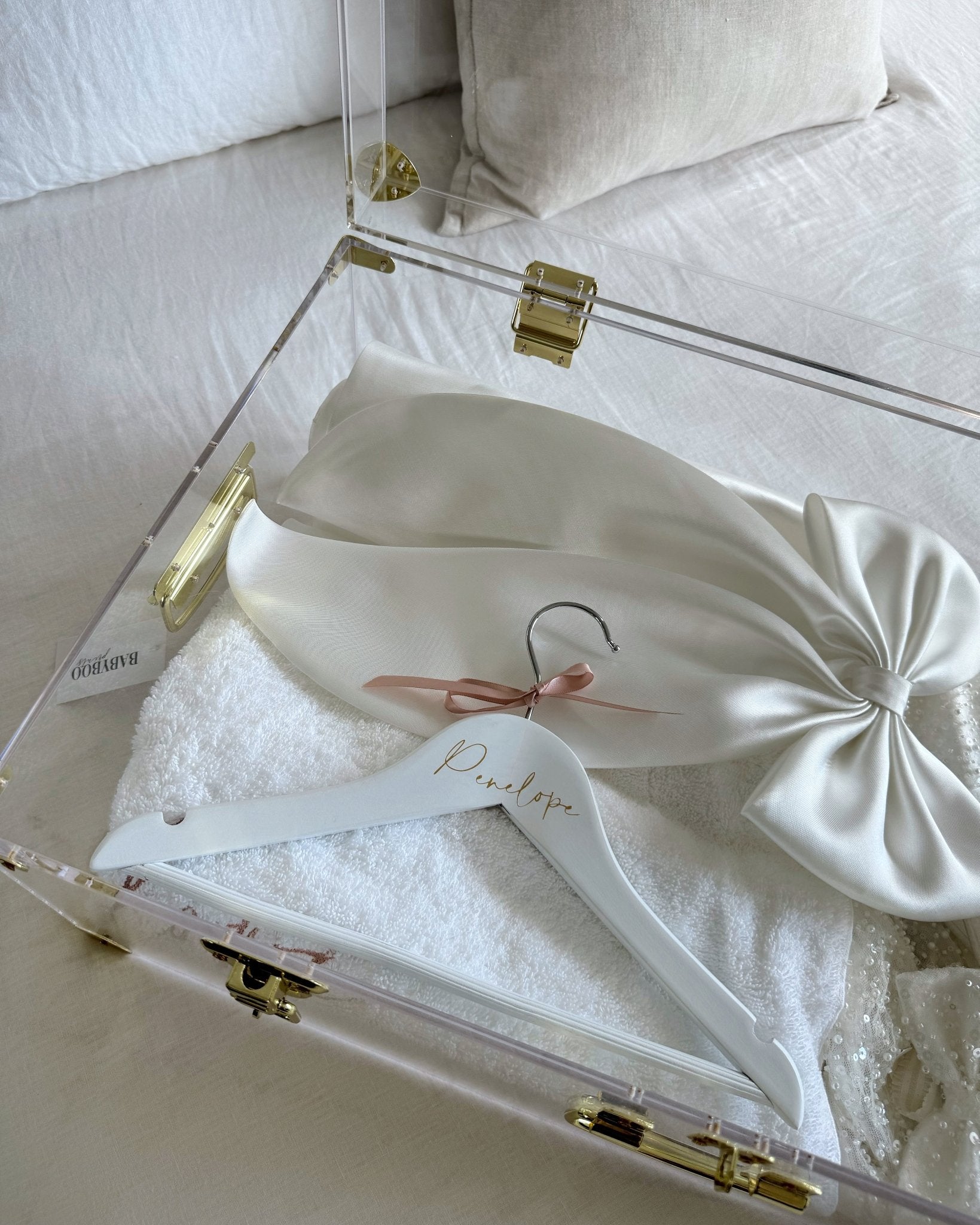 Personalised Deluxe Orthodox Christening Gift Pack – Acrylic Keepsake Trunk Box by BabyBoo Prints