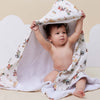 Digger - Baby Bath Towel - BabyBoo Prints