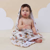 Digger - Baby Bath Towel - BabyBoo Prints