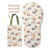 Diggers and tractors organic universal pram liner by BabyBoo Prints
