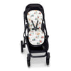 Diggers and tractors organic universal pram liner by BabyBoo Prints