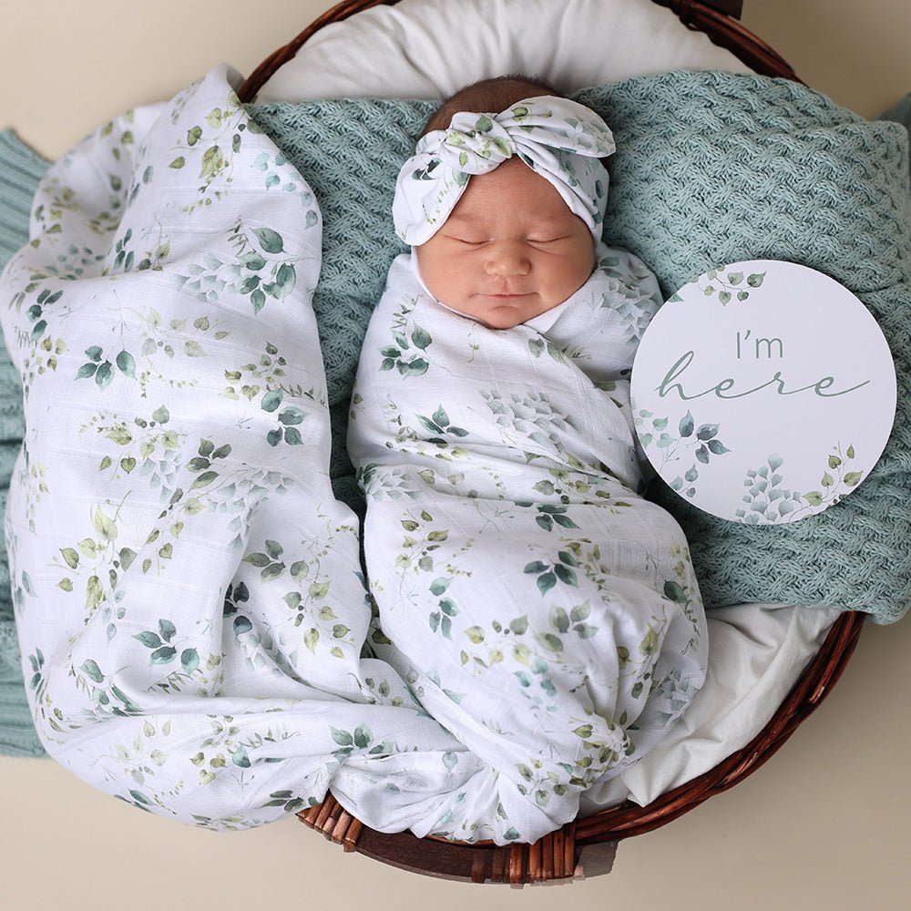 Eden Organic Muslin Wrap - BabyBoo Prints
