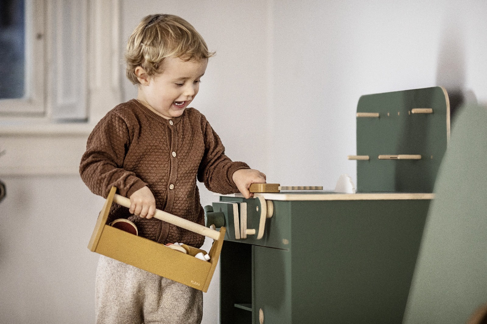 Flexa Wooden Toolbox - BabyBoo Prints