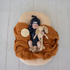 Hazelnut Organic Cotton Knit Booties - BabyBoo Prints
