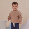 Hazelnut Oversized Cotton Knit Jumper - BabyBoo Prints