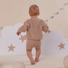 Hazelnut Oversized Cotton Knit Jumper - BabyBoo Prints