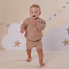 Hazelnut Oversized Cotton Knit Jumper - BabyBoo Prints
