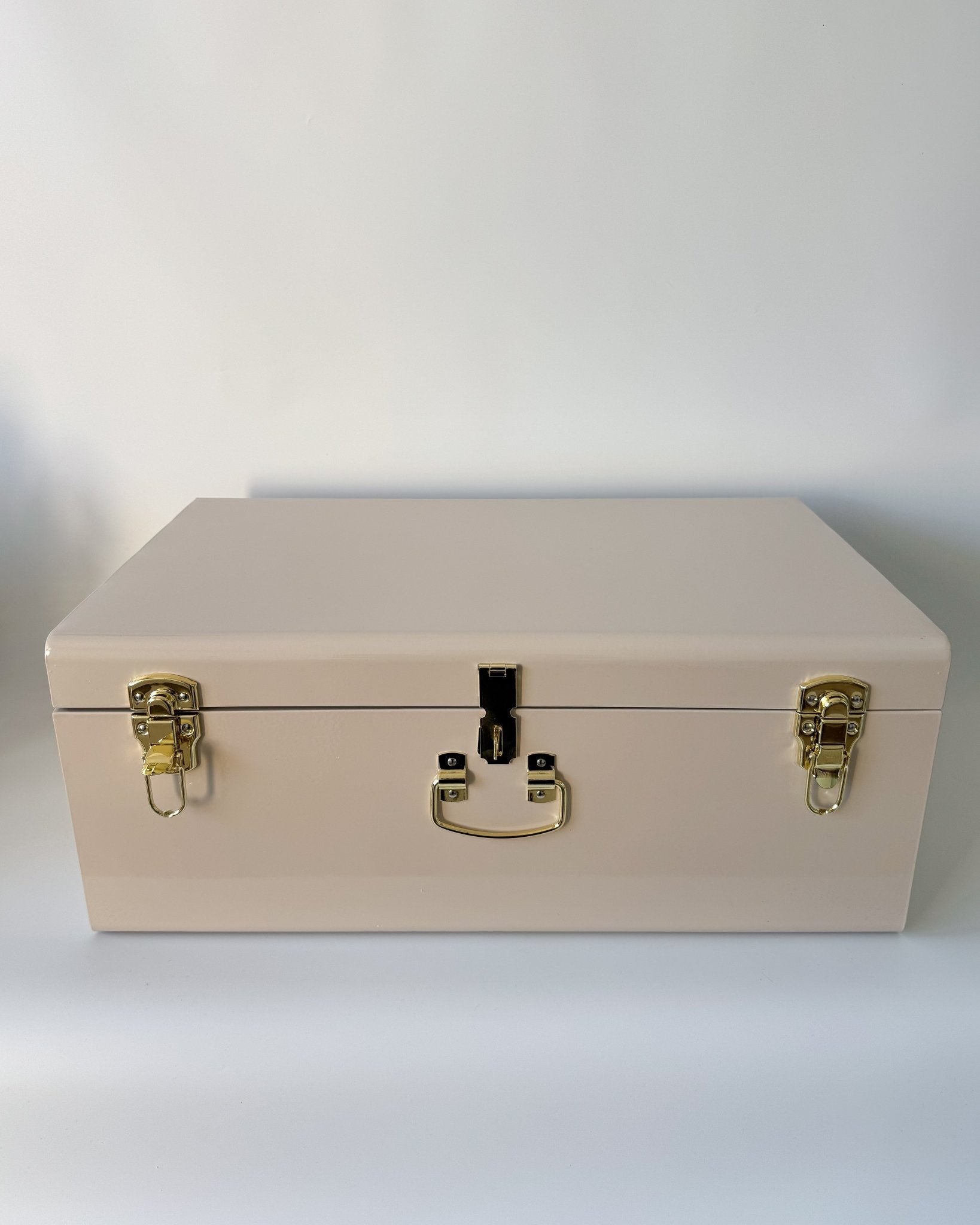 Personalised Deluxe Orthodox Christening Gift Pack – Metal Keepsake Trunk Box by BabyBoo Prints