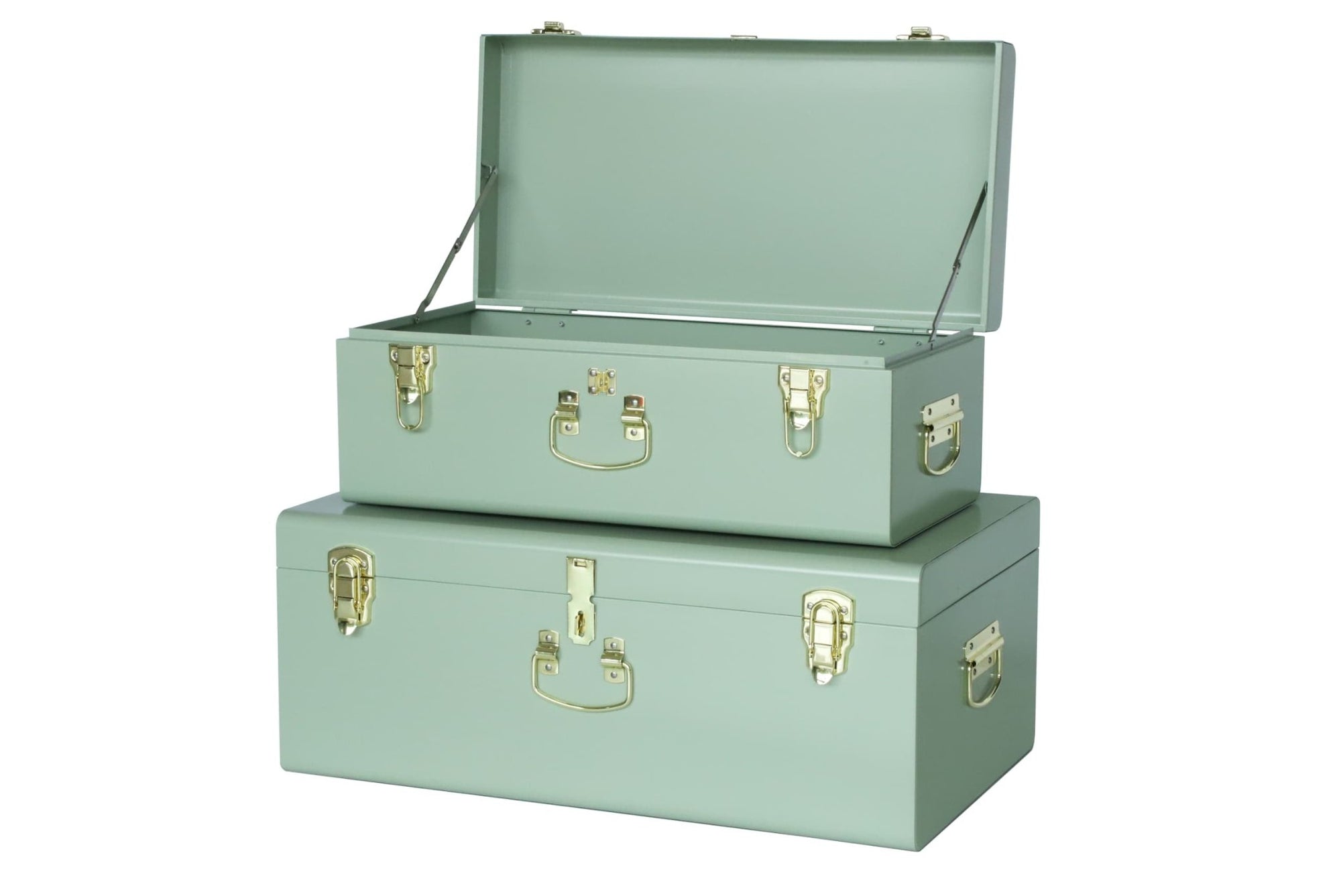 Large Metal Storage Trunks - BabyBoo Prints