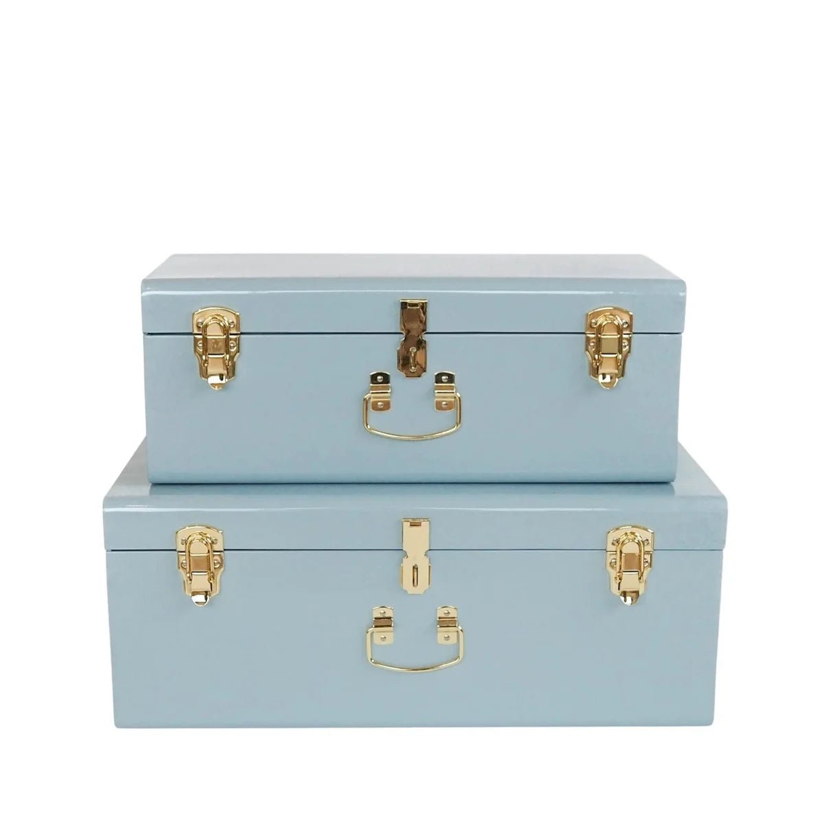 Large Metal Storage Trunks - BabyBoo Prints