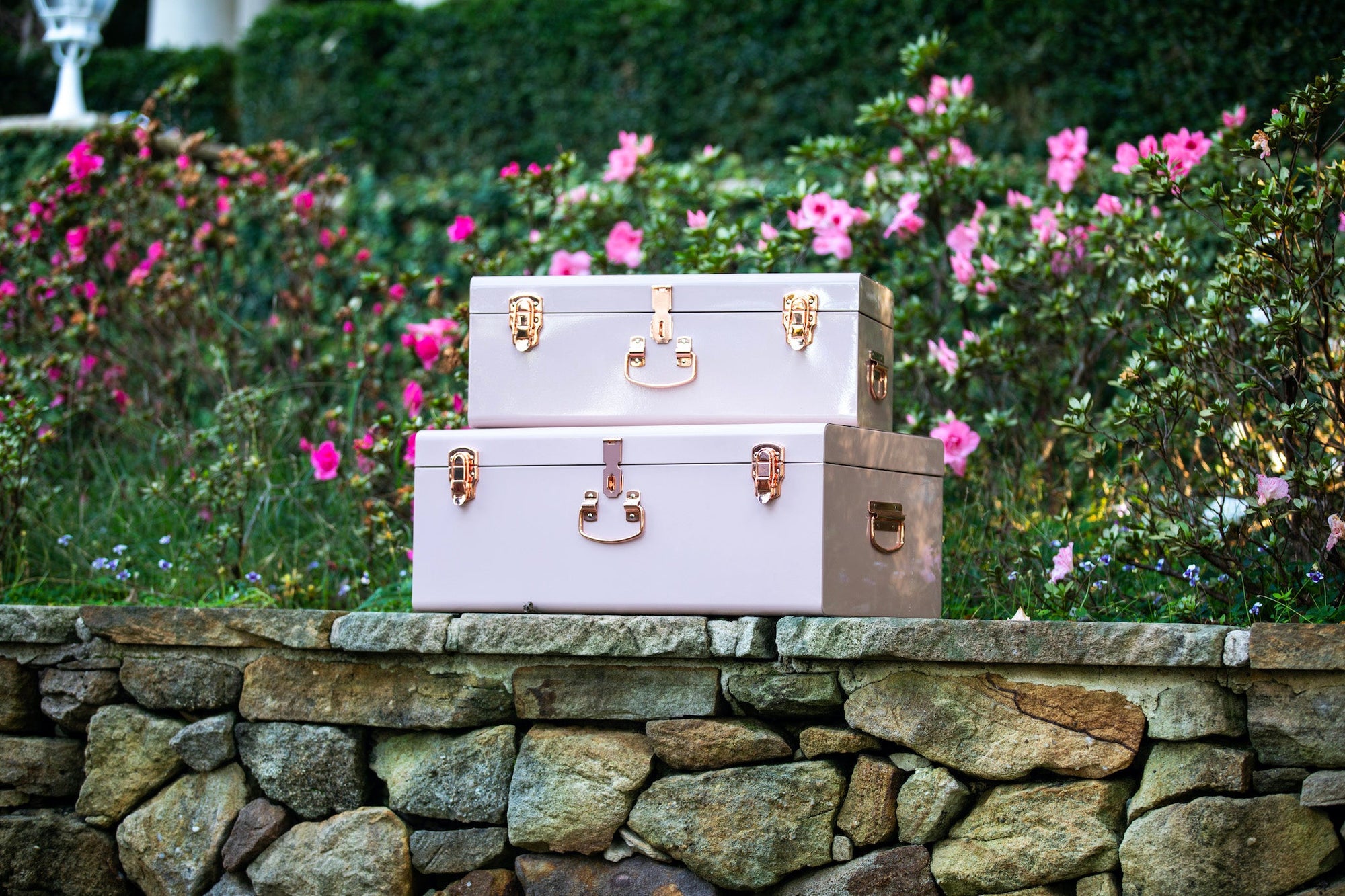 Large Metal Storage Trunks - BabyBoo Prints