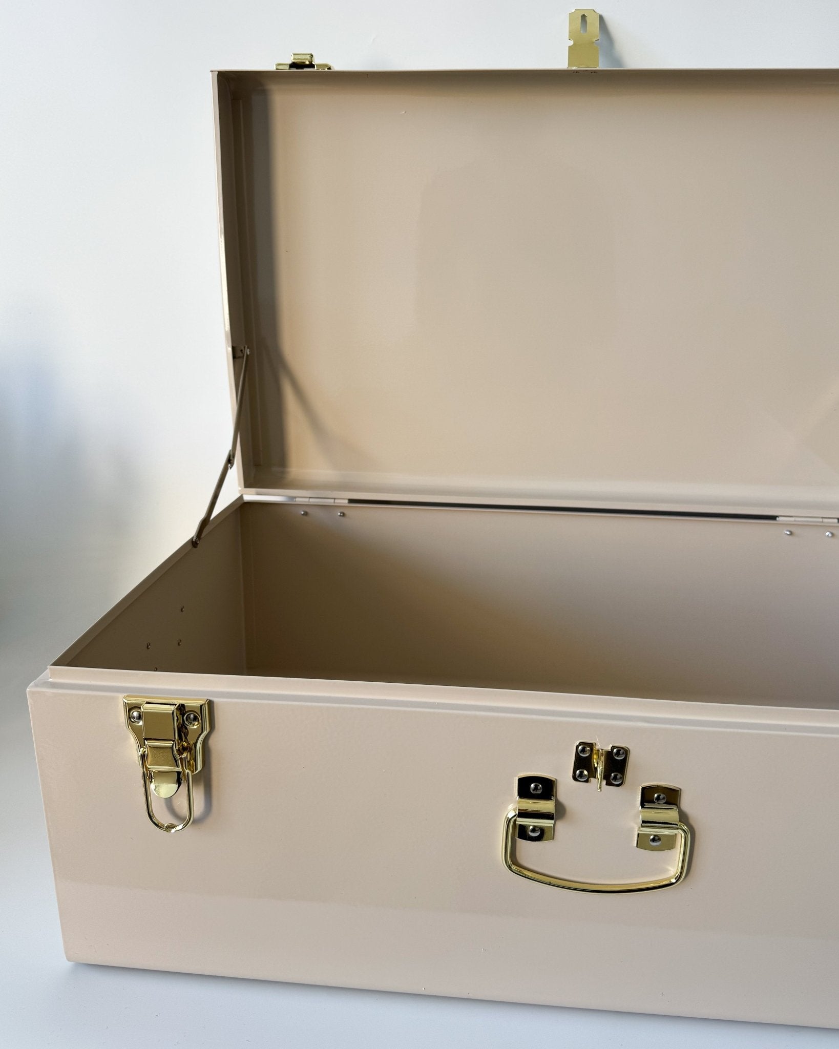 Personalised Classic Catholic Christening Gift Pack – Metal Keepsake Trunk Box by BabyBoo Prints