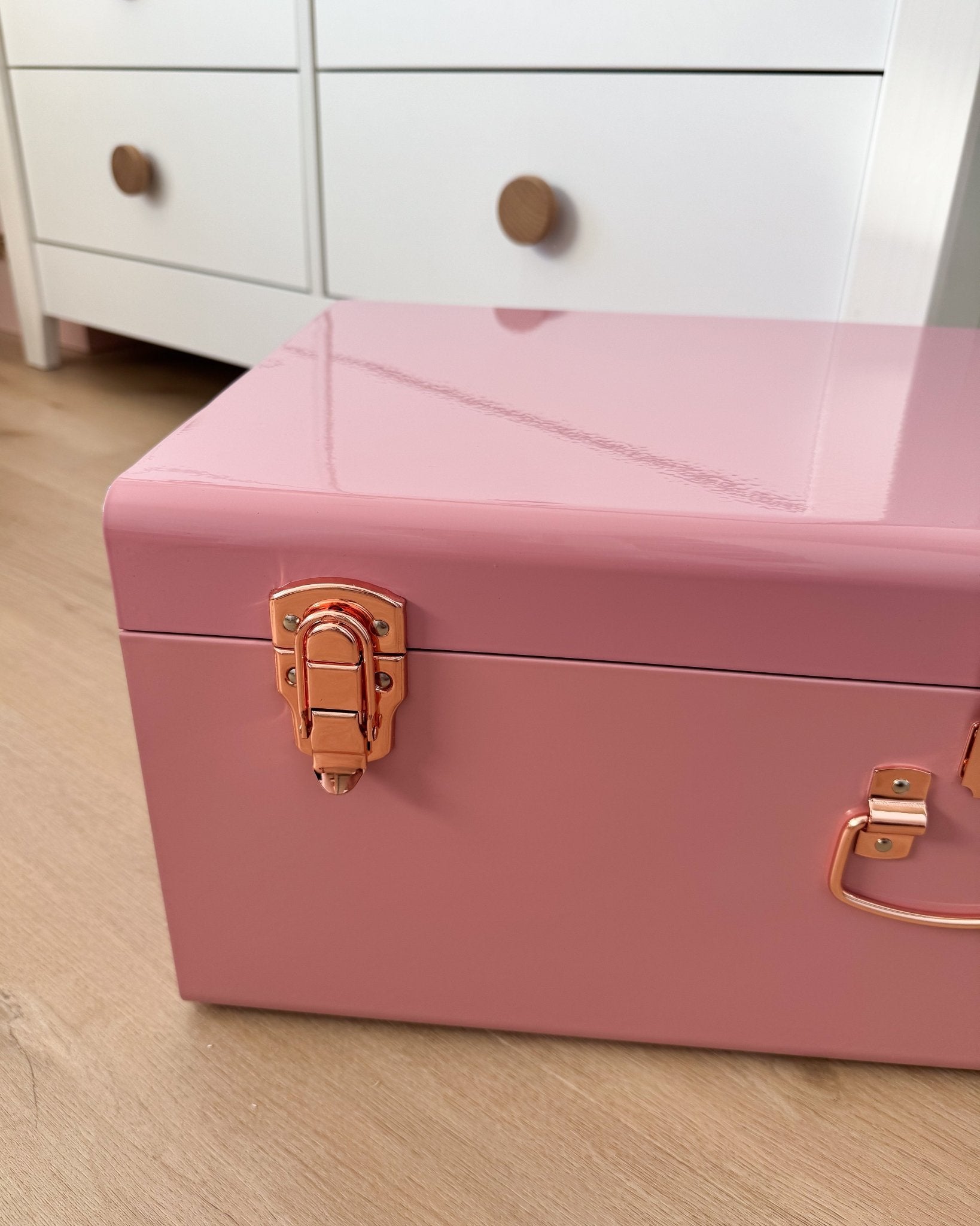 Personalised Classic Orthodox Christening Gift Pack – Metal Keepsake Trunk Box by BabyBoo Prints