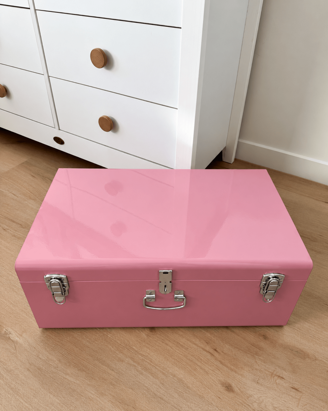 Large Metal Storage Trunks - BabyBoo Prints