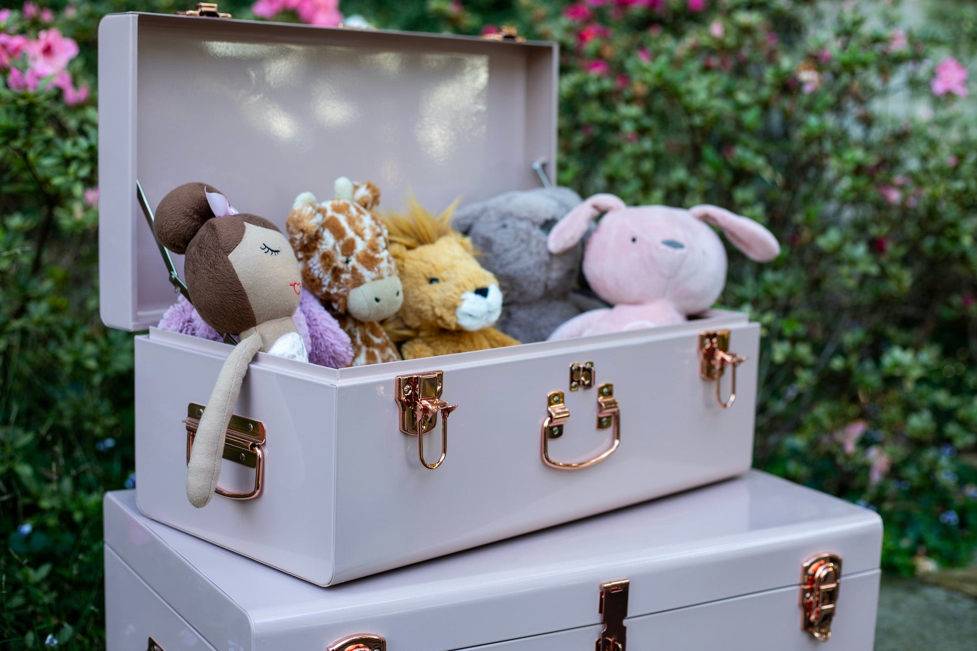 Large Metal Storage Trunks - BabyBoo Prints