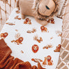 Lion Fitted Sheets - BabyBoo Prints