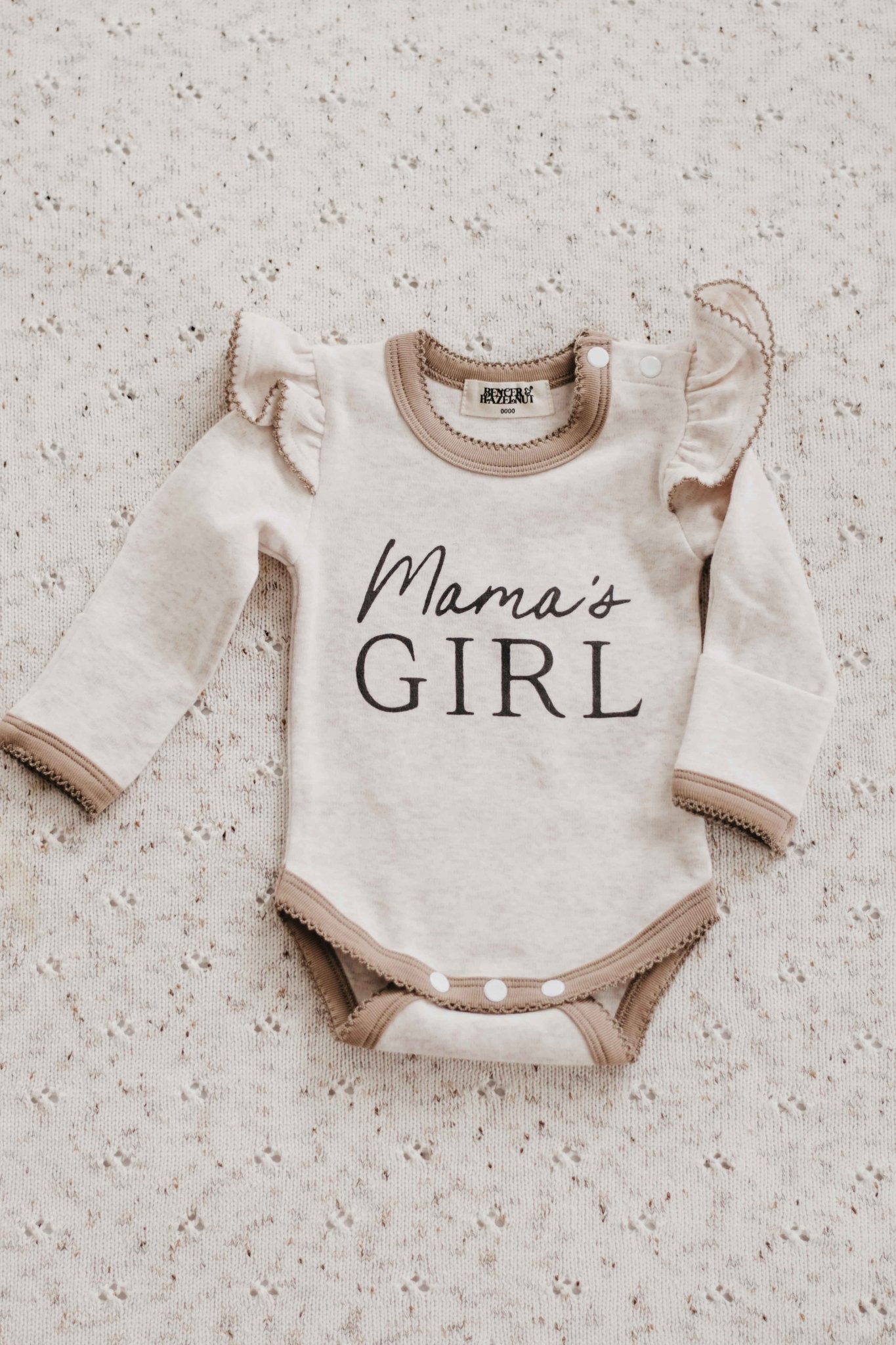 Mama's Girl - Bencer & Hazelnut - Long Sleeve - BabyBoo Prints