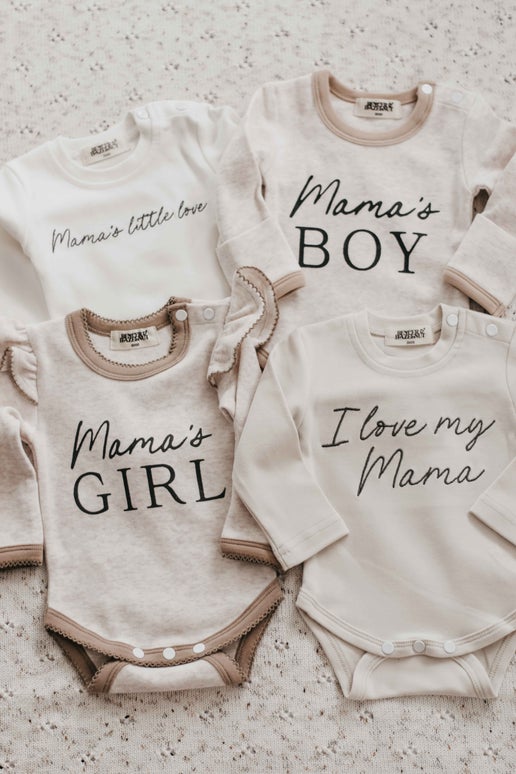 Mama's Girl - Bencer & Hazelnut - Long Sleeve - BabyBoo Prints