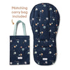 Milky Way organic universal pram liner by BabyBoo Prints