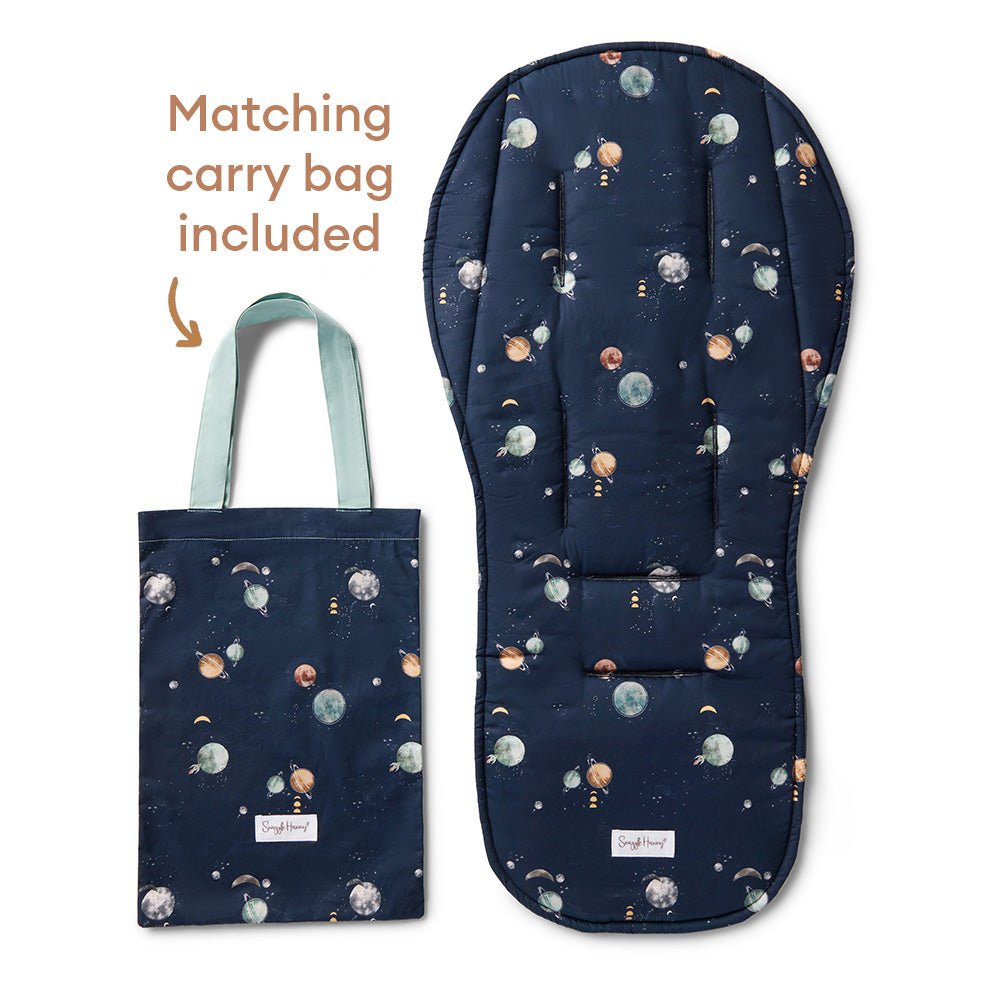 Milky Way organic universal pram liner by BabyBoo Prints