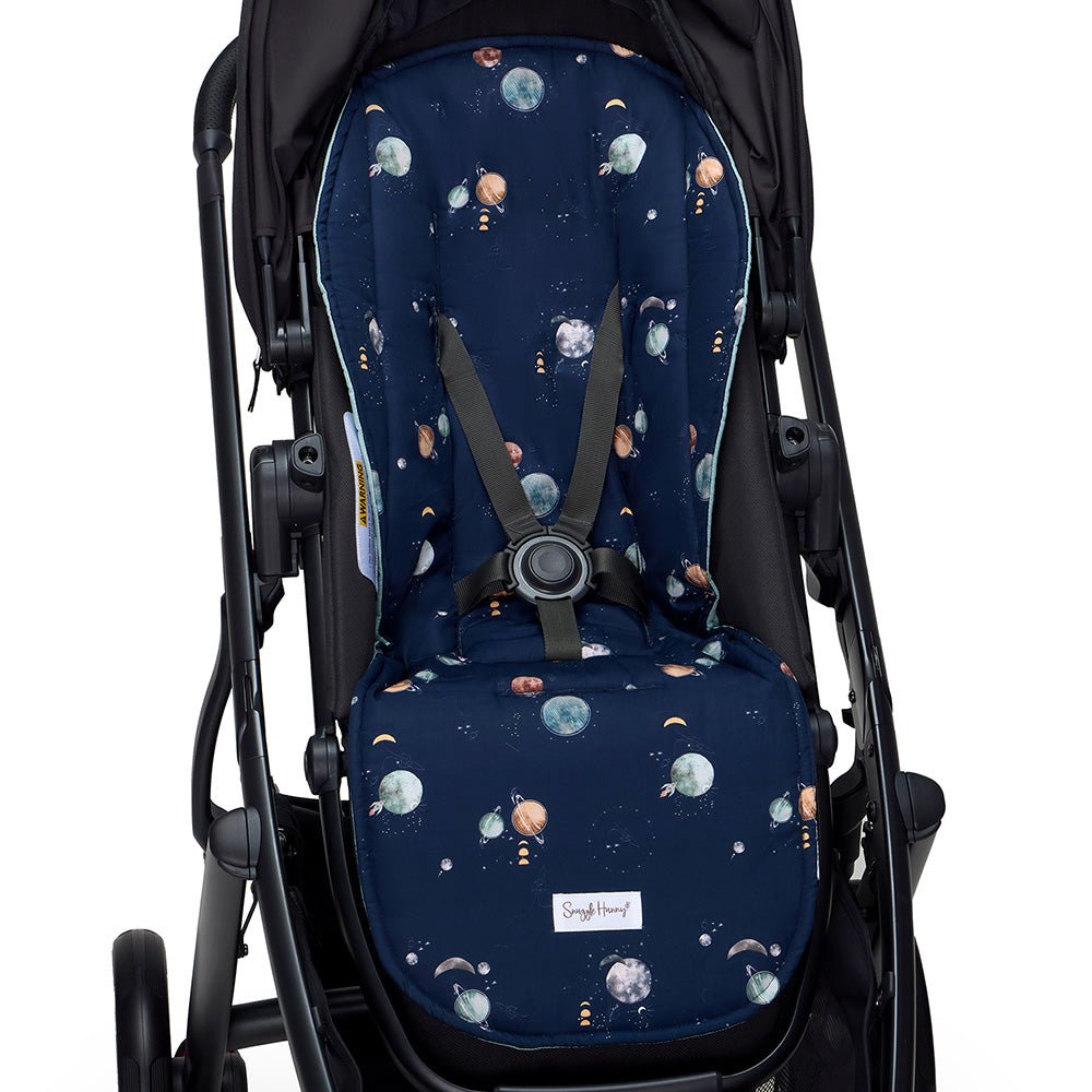 Milky Way organic universal pram liner by BabyBoo Prints