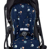 Milky Way universal reversible pram strap covers by BabyBoo Prints